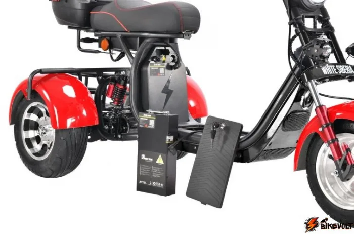 trehkolesnyj-elektroskuter-citycoco-ws-pro-trike-3000w-11 Электроскутер трехколесный WHITE SIBERIA PRO+ TRIKE 3000W — изображение 12