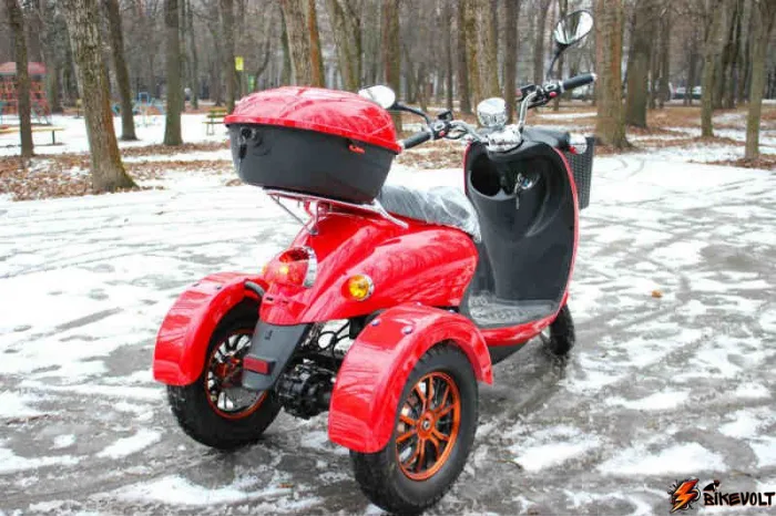 Трехколесный электроскутер Vespa Pro 60v 20Ah 1000w — изображение 3