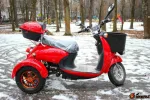 Трехколесный электроскутер Vespa Pro 60v 20Ah 1000w — изображение 4