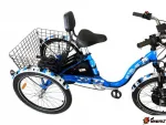 Электровелосипед трехколесный Horza Stels Trike 24 2000W 48V/30Ah полный привод — изображение 6