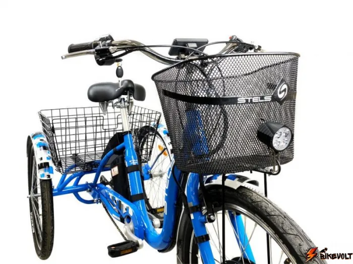 Электровелосипед трехколесный Horza Stels Trike 24-T1 1000W 48V/16Ah — изображение 4