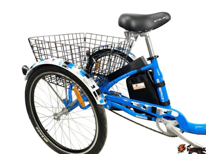 Электровелосипед трехколесный Horza Stels Trike 24-T1 1000W 48V/16Ah — изображение 5