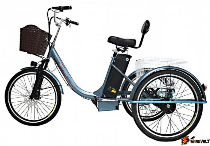 Электровелосипед GreenCamel Трайк-B (R24 500W)(уценка,повреждения ЛКП) — изображение 3