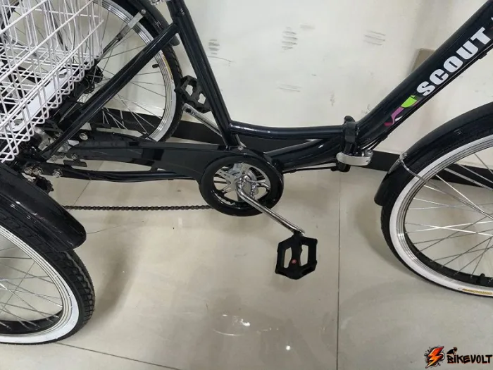 Электровелосипед трехколесный складной Etoro Tricyclo 900w 48v 11Ah Li-ion 900w 48v 11Ah Li-ion — изображение 4