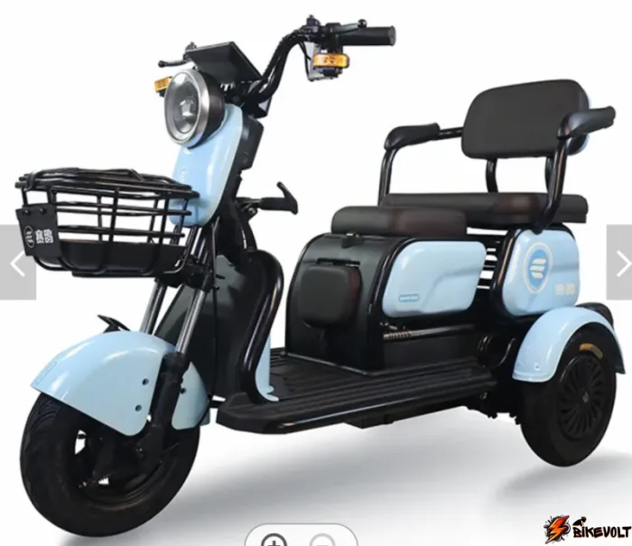 Электротрицикл E-TRIKE TRANSFORMER 2+1 NEW  с АКБ SLA 48V 25Ah — изображение 2