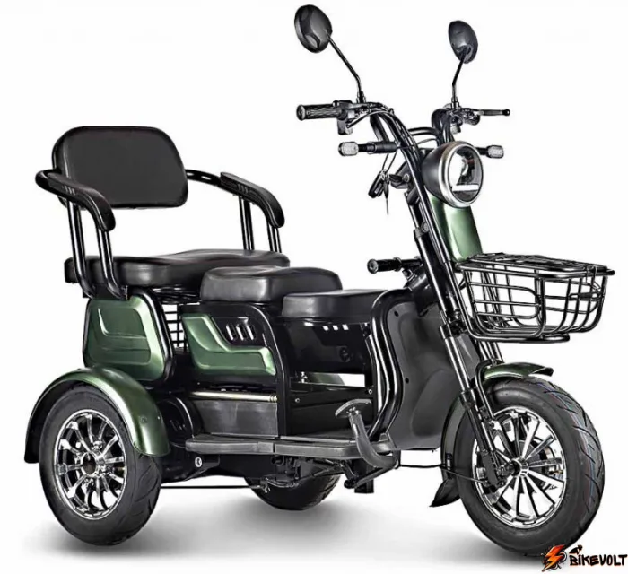 Электротрицикл E-TRIKE TRANSFORMER 2+1 NEW  с АКБ SLA 48V 25Ah — изображение 33