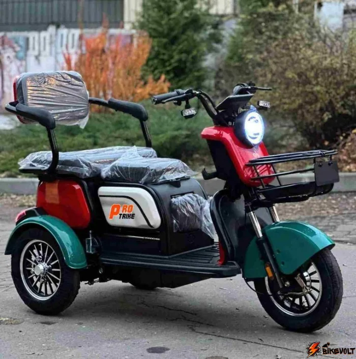 Электротрицикл E-TRIKE TRANSFORMER 2+1 NEW  с АКБ SLA 48V 25Ah — изображение 39