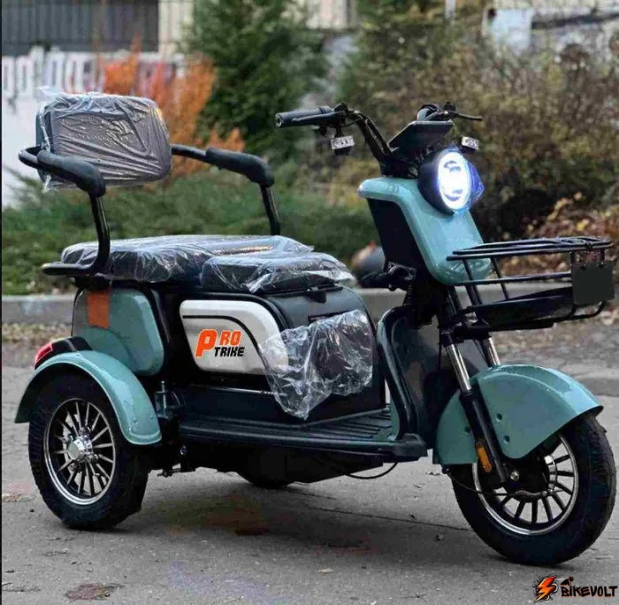 Электротрицикл E-TRIKE TRANSFORMER 2+1 NEW  с АКБ SLA 48V 25Ah — изображение 40