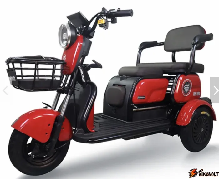 Электротрицикл E-TRIKE TRANSFORMER 2+1 NEW  с АКБ SLA 48V 25Ah — изображение 6