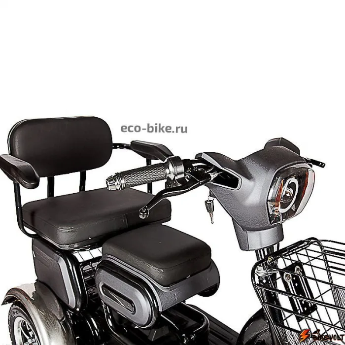 Трицикл Rutrike S2 V3 500W 48v 18Ah - электроскутер — изображение 12