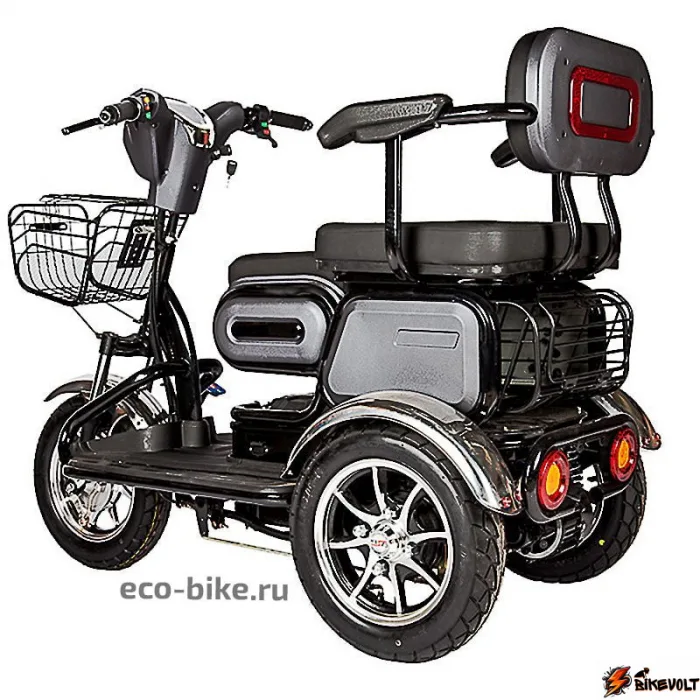 Трицикл Rutrike S2 V3 500W 48v 18Ah - электроскутер — изображение 16