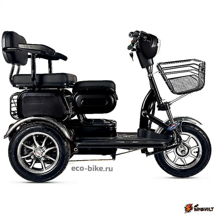 Трицикл Rutrike S2 V3 500W 48v 18Ah - электроскутер — изображение 4