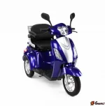 Трицикл электроскутер TRIKE 500W  Blue Трайк 500 Вт синий — изображение 2