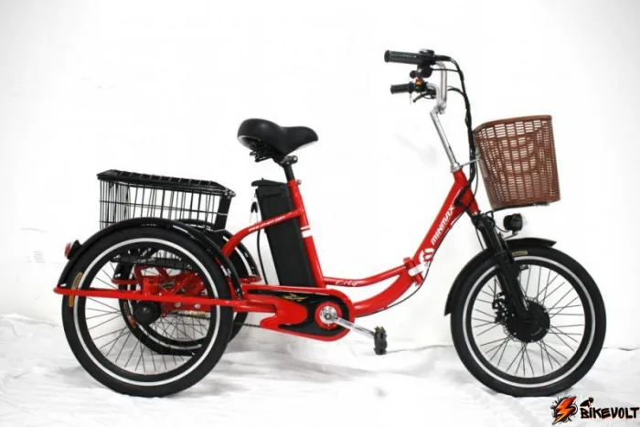 Трехколесный электровелосипед GreenCamel Трайк-20 (R20 500W 48V 15Ah) Складной — изображение 2