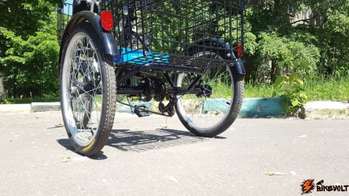 Трицикл Etoro Tricyclo 20 500w 36v 10Ah — изображение 13