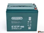 Тяговый аккумулятор Gelbert 6-EVF-55 (12V58.5A/H C5) — изображение 6