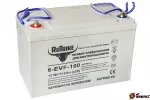 Тяговый гелевый аккумулятор RuTrike 6-EVF-100 (12V100A/H C3) — изображение 3