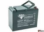 Тяговый гелевый аккумулятор RuTrike 6-EVF-38 (12V38A/H C3)