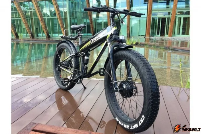 uberbike-fat-dual-1000-0 Электровелосипед Uberbike Fat Dual 1000W (2x500w) 48V 10Ah до 120кг — изображение 1