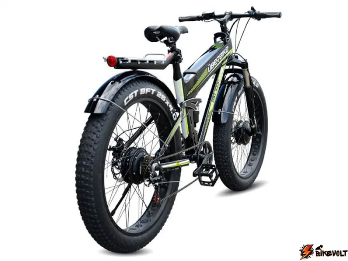 Электровелосипед Uberbike Fat Dual 1000W (2x500w) 48V 10Ah до 120кг — изображение 2