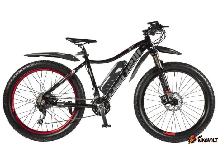 Электровелосипед (велогибрид) BENELLI FAT NERONE (С РУЧКОЙ ГАЗА) Чёрный — изображение 2