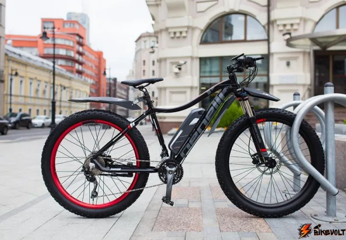 Электровелосипед (велогибрид) BENELLI FAT NERONE (С РУЧКОЙ ГАЗА) Чёрный — изображение 7