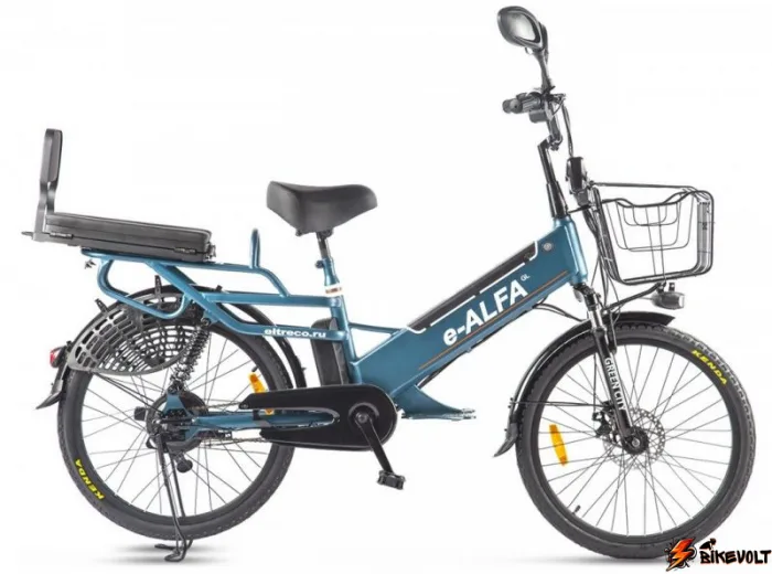 Электровелосипед Green City Eltreco e-ALFA GL — изображение 2