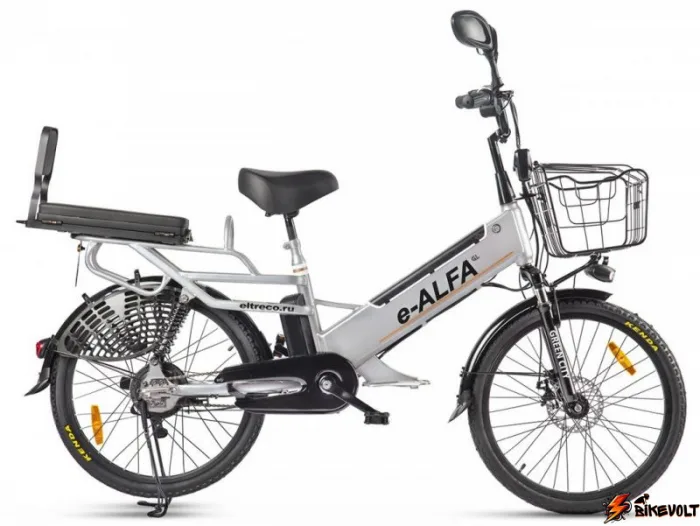 Электровелосипед Green City Eltreco e-ALFA GL — изображение 3