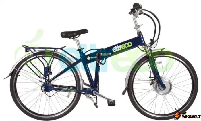 Электровелосипед eltreco patrol кардан 26 blue — изображение 12