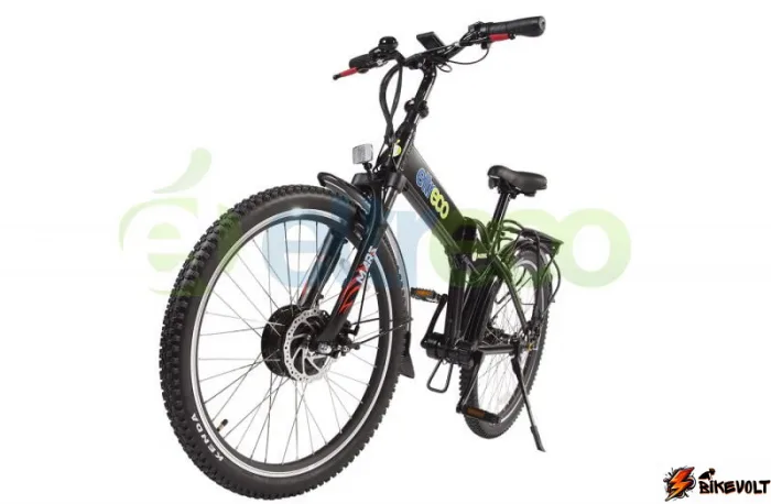 Электровелосипед eltreco patrol кардан 26 disk matt black — изображение 5