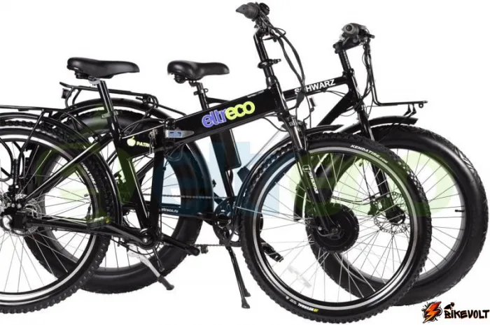 Электровелосипед eltreco patrol кардан 28 black — изображение 9