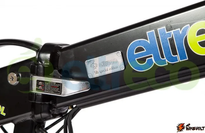 Электровелосипед eltreco patrol кардан 28 disk matt black — изображение 2