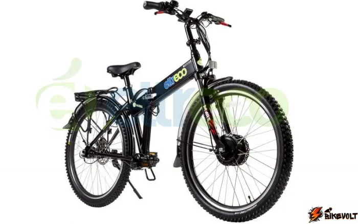 Электровелосипед eltreco patrol кардан 28 disk matt black — изображение 4