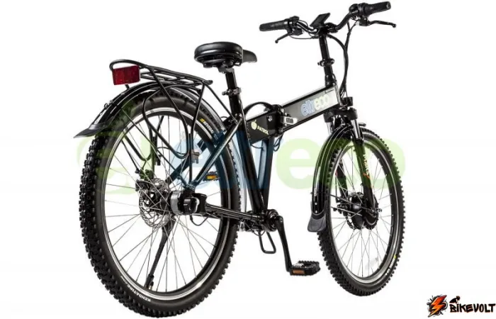 Электровелосипед eltreco patrol кардан 28 disk matt black — изображение 6