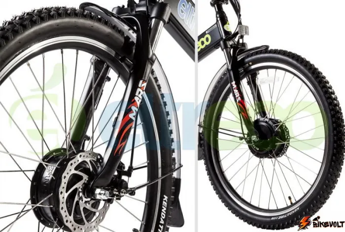 Электровелосипед eltreco patrol кардан 28 disk matt black — изображение 7