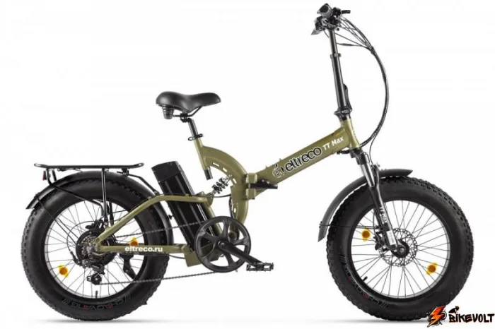 velogibrid-eltreco-tt-max_2-2 Электровелосипед Eltreco TT Max серый матовый — изображение 3