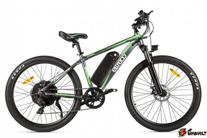 Электровелосипед Eltreco XT880 Чёрный — изображение 2