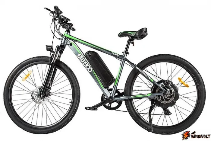 Электровелосипед Eltreco XT880 Чёрный — изображение 3