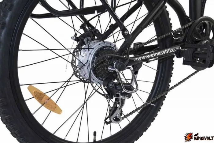 Велогибрид Wellness CROSS DUAL 1000 Электровелосипед Вэлнэс Кросс Дуал 1000 Вт — изображение 8