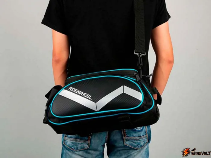 Велосумка на багажник Roswheel Bag 300D PU (13L) — изображение 11