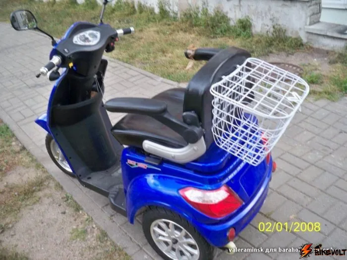 Трицикл электроскутер Volteco TRIKE 1000W 2021 — изображение 8