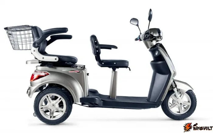 Электроскутер VOLTECO TRIKE ROUND L 1000W 60V/17AH — изображение 4