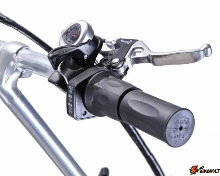 Электровелосипед Wellness FALCON 500 Велогибрид Вэлнэс Фалькон 500Вт серый — изображение 6