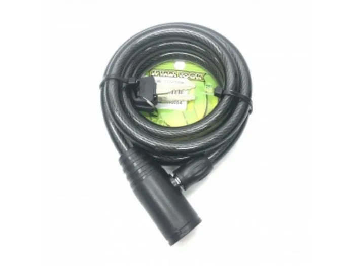 zamok-trosik-spiralnyj-12x1200mm-s-klyuchom-ind-up-0 Замок для электротранспорта 12x1200мм с ключом, инд. уп — изображение 1