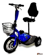 Zappy3 Pro Flex - электросамокат 500w 36v 12Ah электротрицикл трехколесный — изображение 3